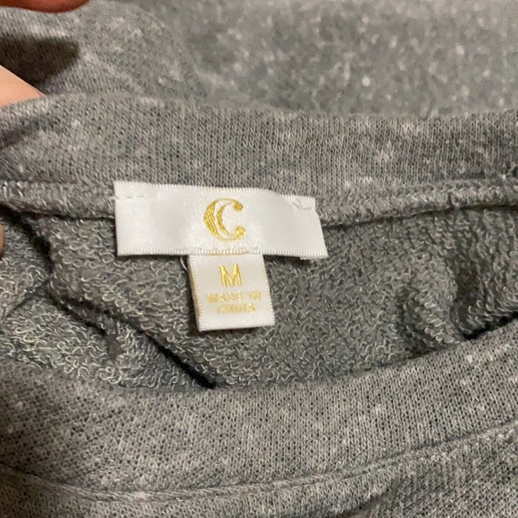 Cropped gray pullover - Picture 4 of 4